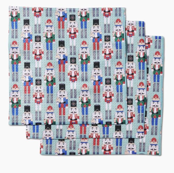 Nuts Cracking Dishcloth Pack of 3