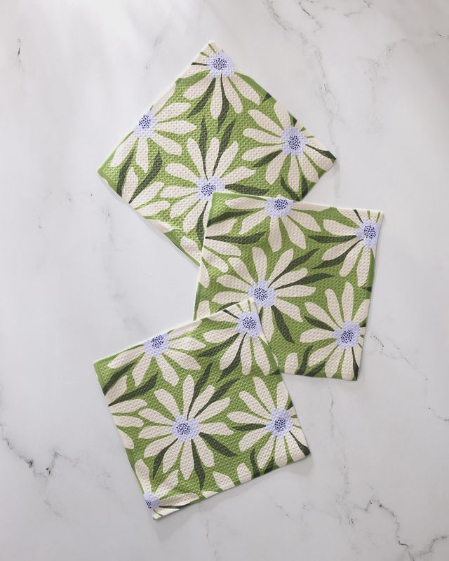 Bliss and Bloom Dishcloth Set- 3 pk