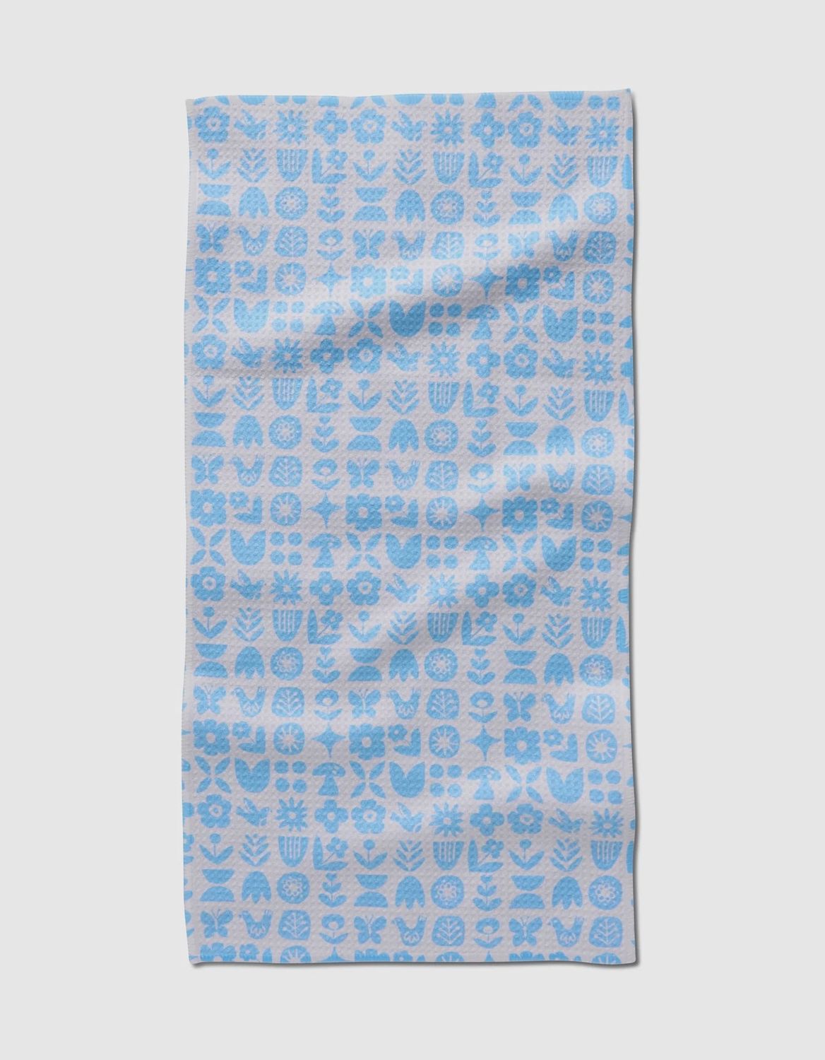 Bar Towel Scandi Spring Blue