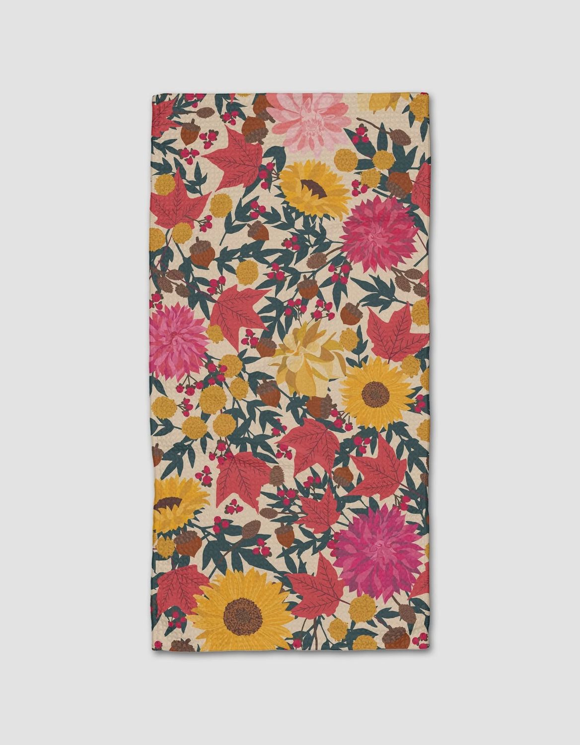 G. bar towel-autumn blooms