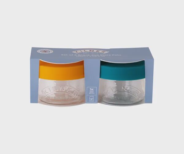 Snack and Store Pots - Set of 2