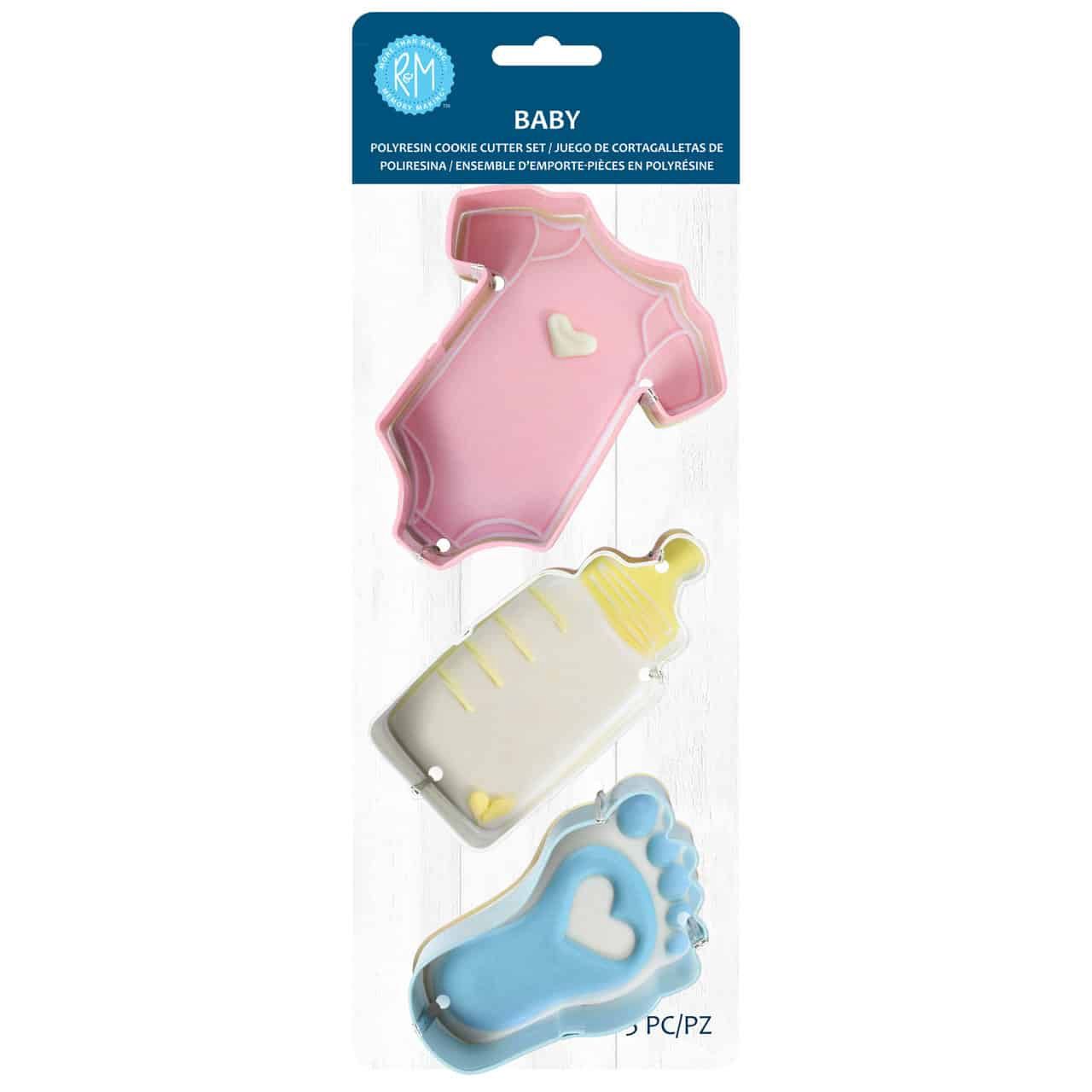 Baby 3pc cookie cutters