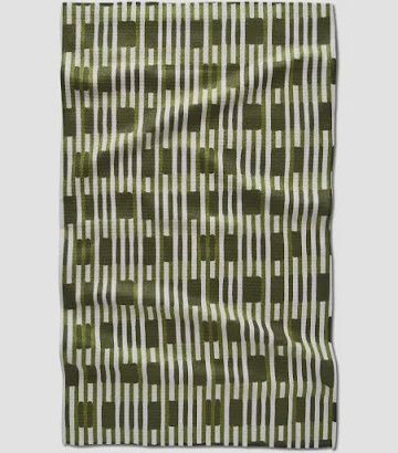 Clover Stripe Tea Towel