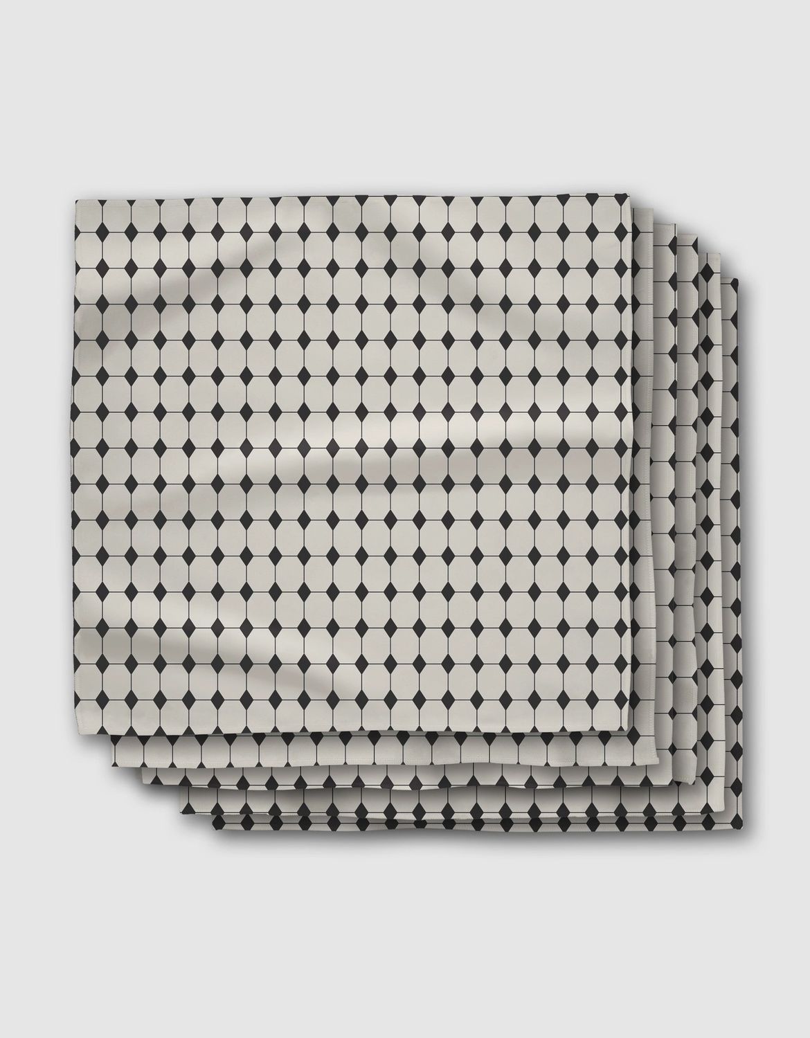 Espresso Mosaic Dinner Napkins