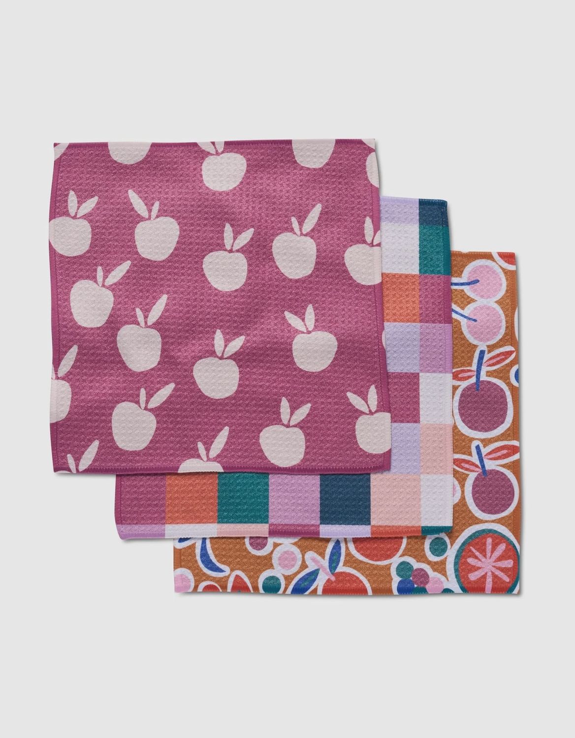 Autumn Party Dishcloth Pack of 3