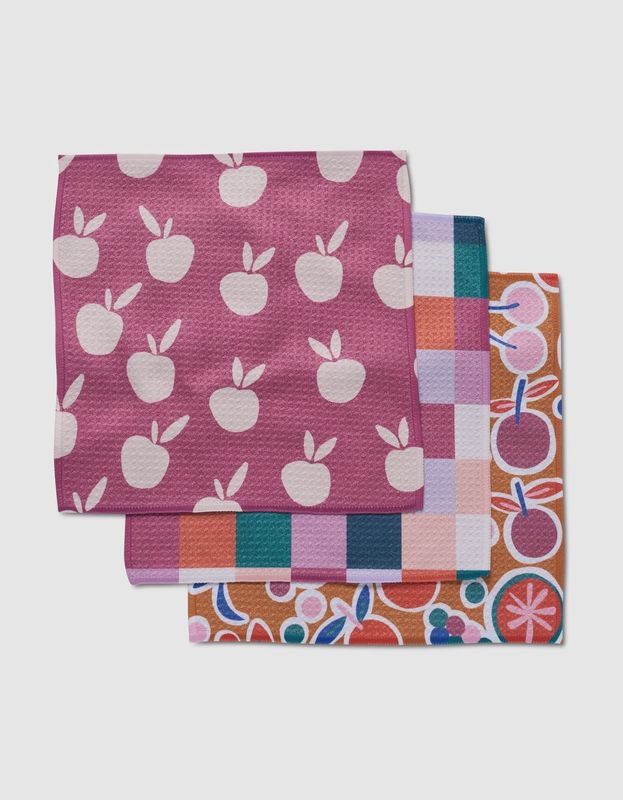 Autumn Party Dishcloth Set- 3 pk
