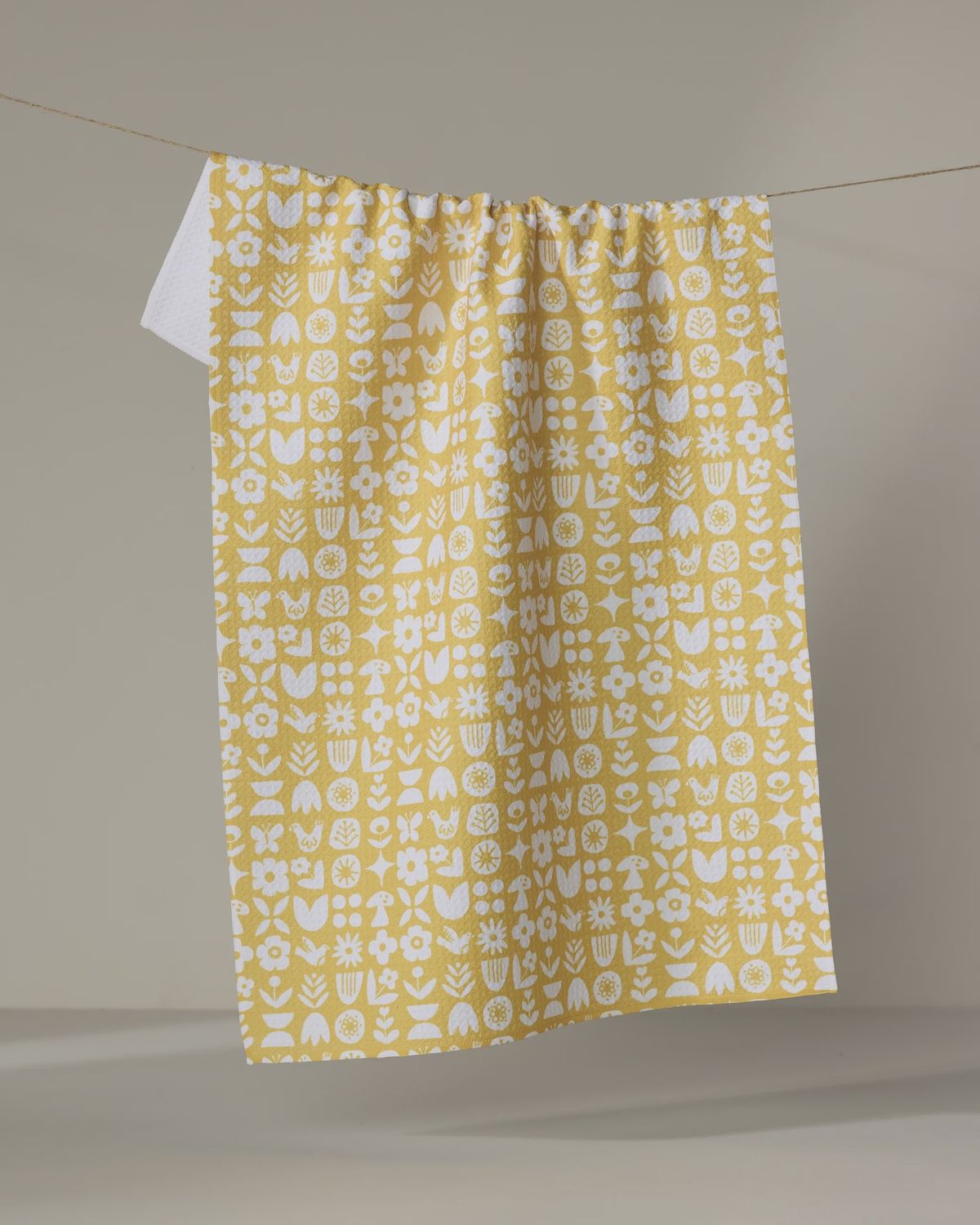 G. tea towel - scandi spring