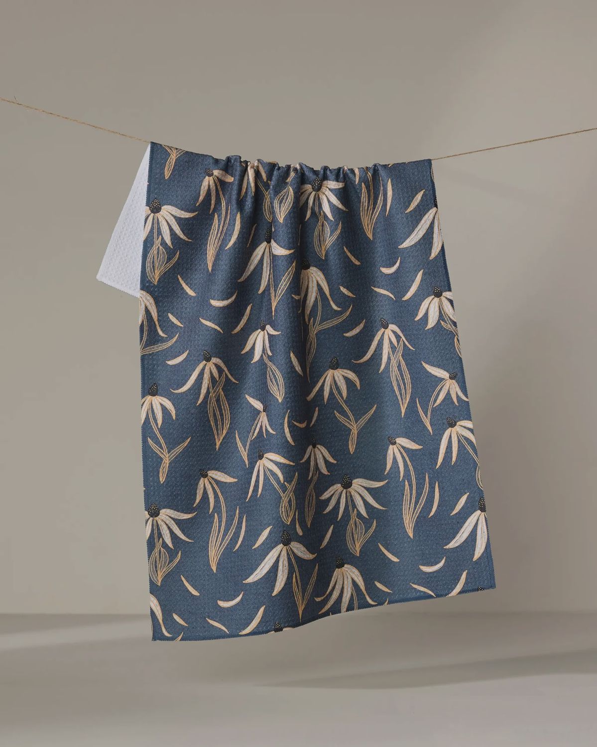 Echinacea Tea Towel