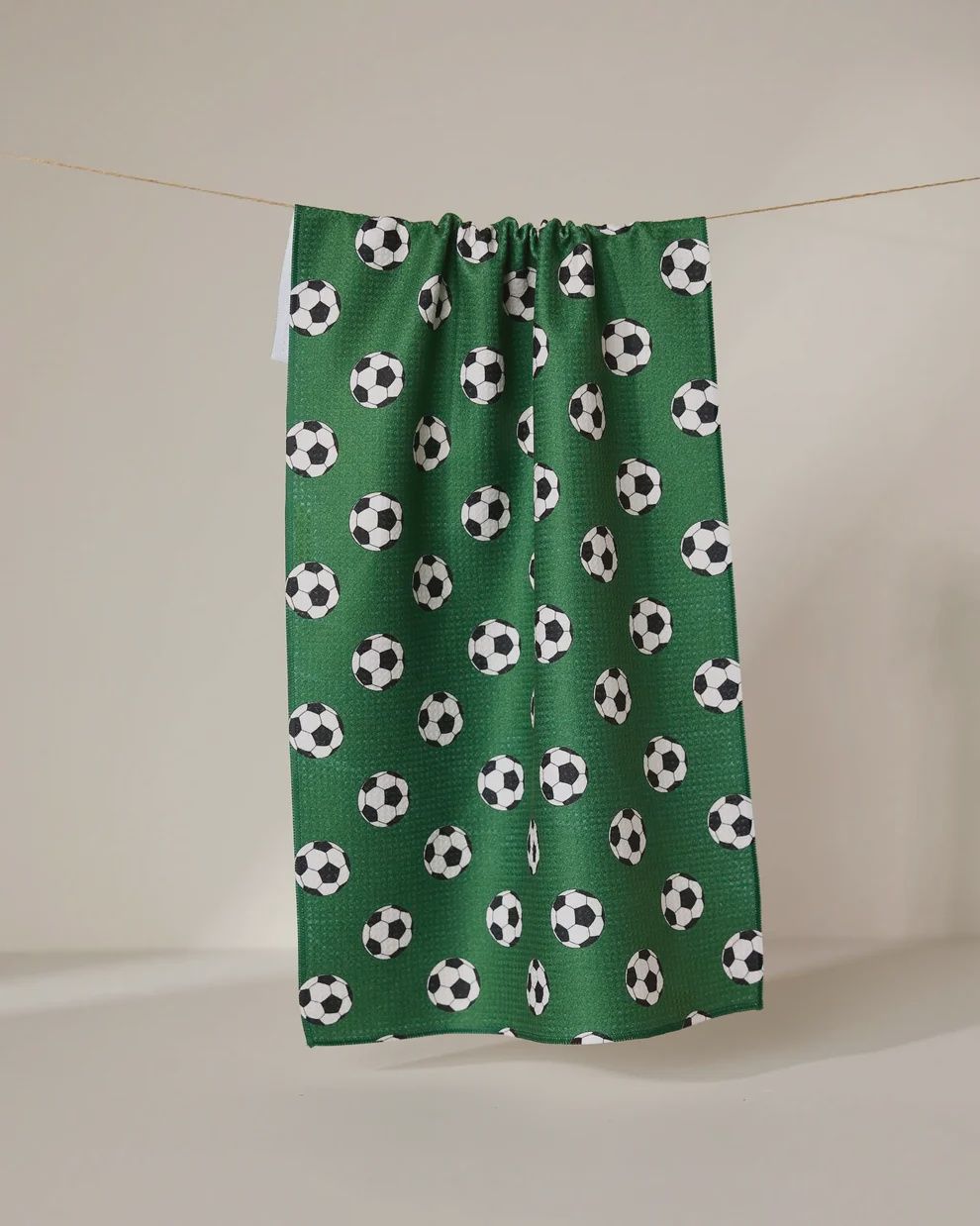 Kick Off Tea Towel