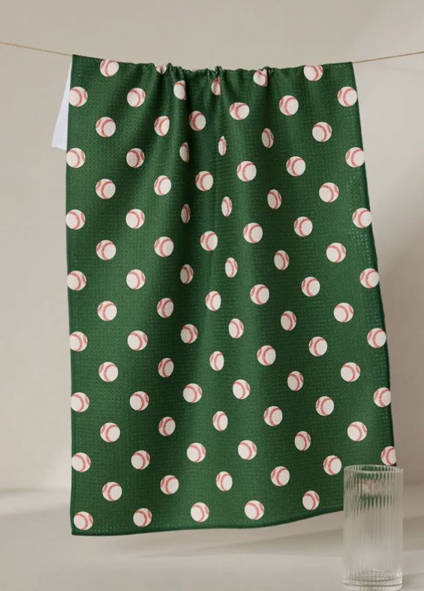 Play Ball Tea Towel