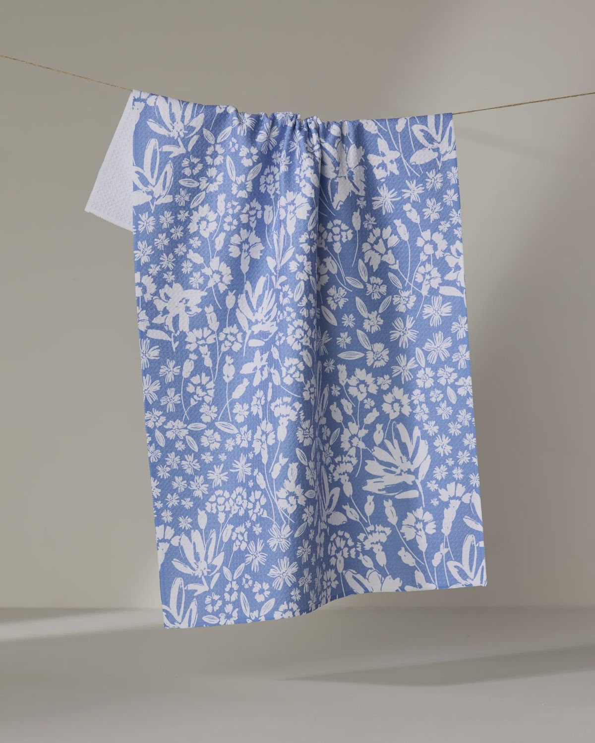 G. tea towel - bloom me over floral