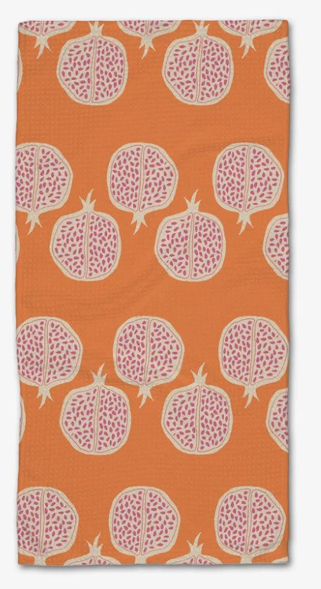 Pomegranate Parade Bar Towel