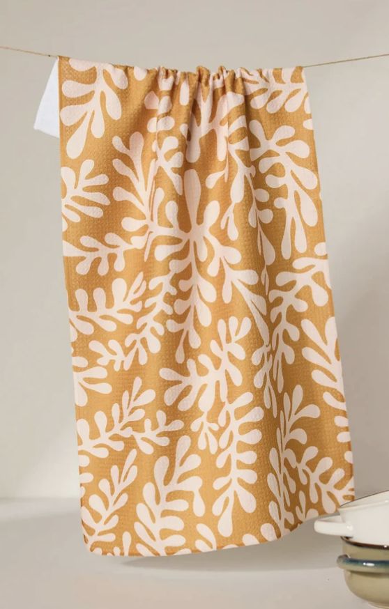 Golden Fall Tea Towel