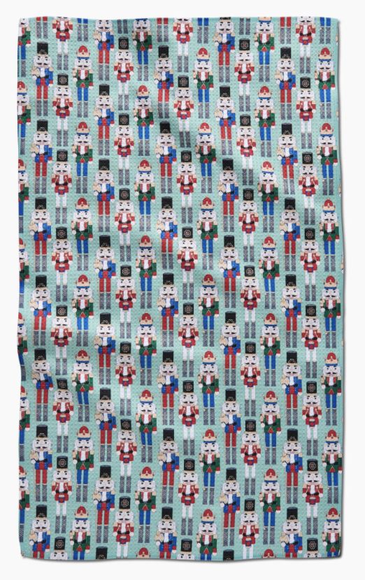 Nuts Cracking Tea Towel