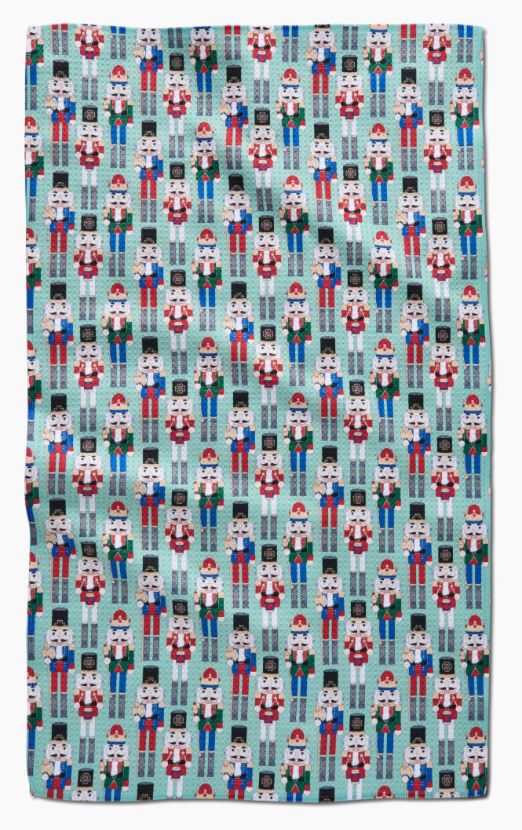 Nuts Cracking Tea Towel