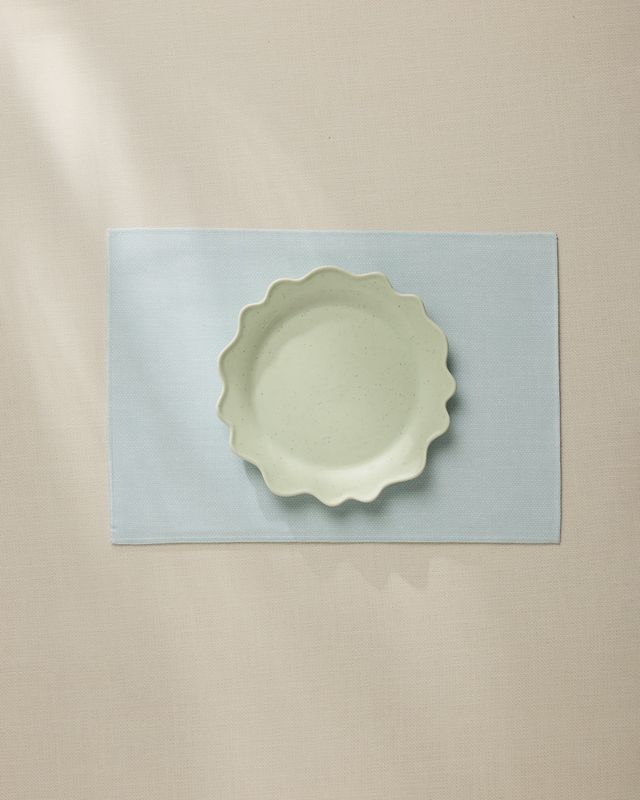 Chambray Light Blue Placemats- set of 4