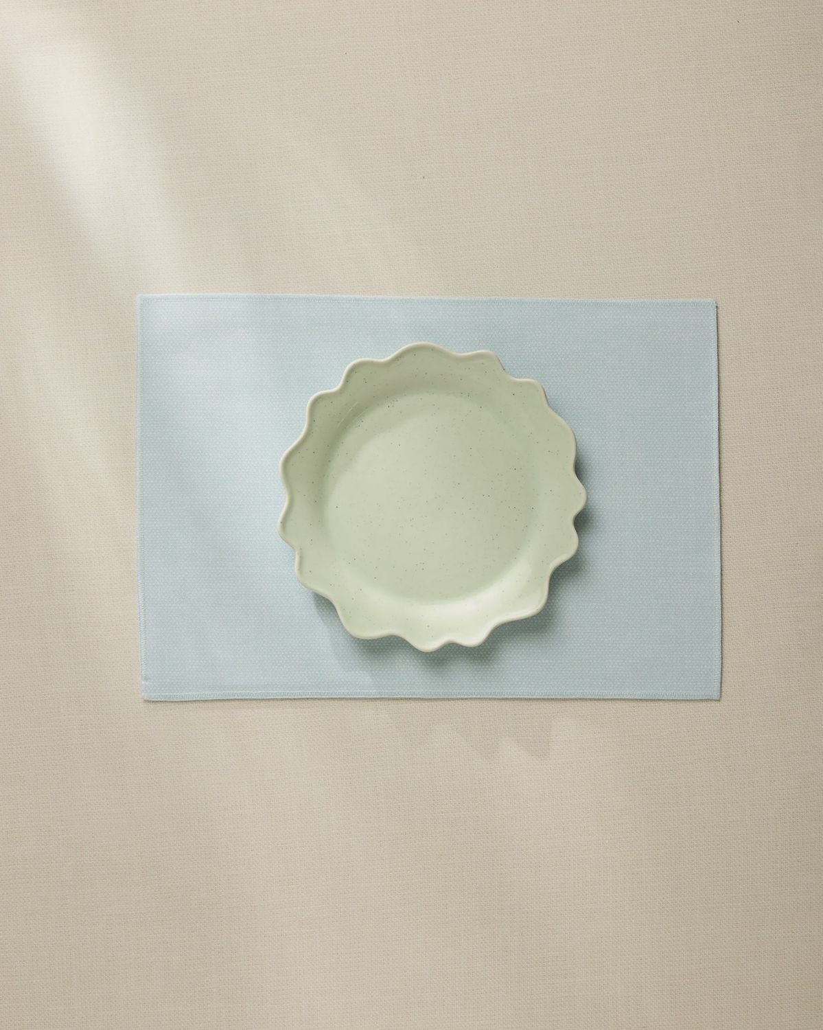 Chambray Light Blue Placemats- set of 4