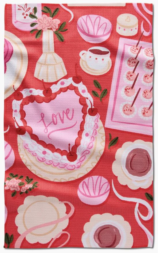 Food of Love Tea Towel