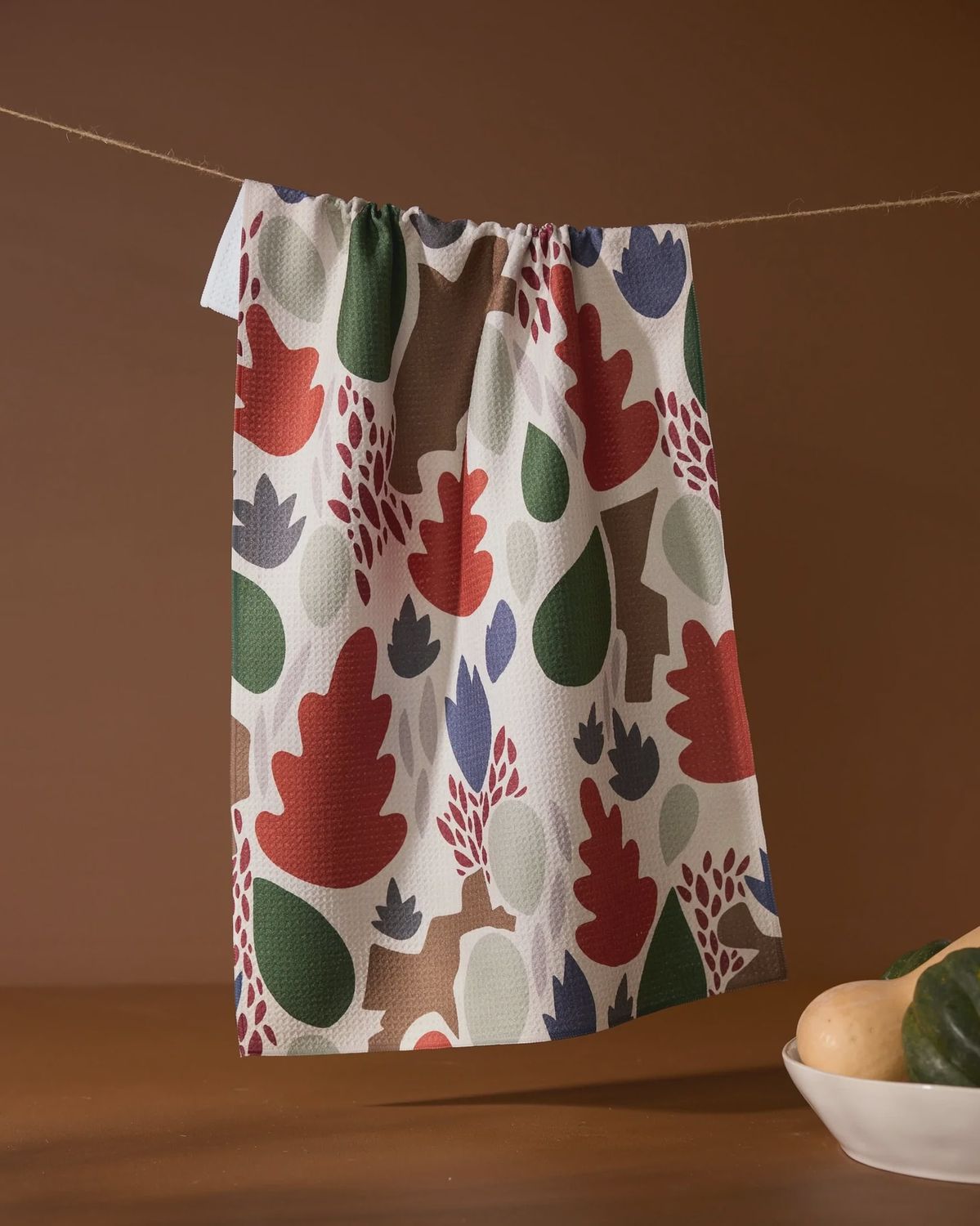 Cut Paper Leaves Cream
