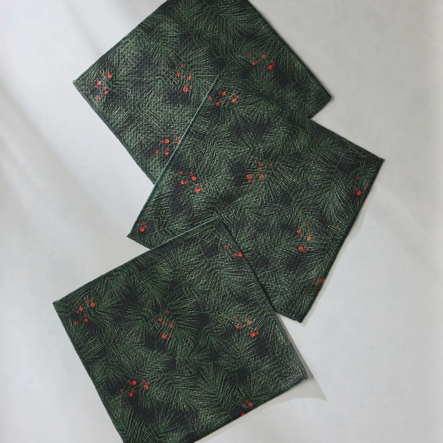 Evergreen Pine Dishcloth Set