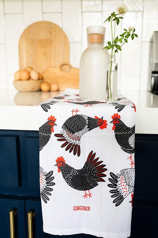 Chicken Tea Towel
