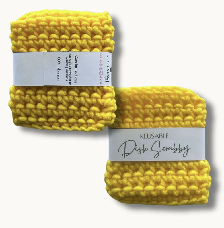 Lemon Square Dish Scrubby