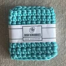 Aqua Square Dish Scrubby