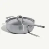 5 Qt Stainless Steel Saucier w/Lid