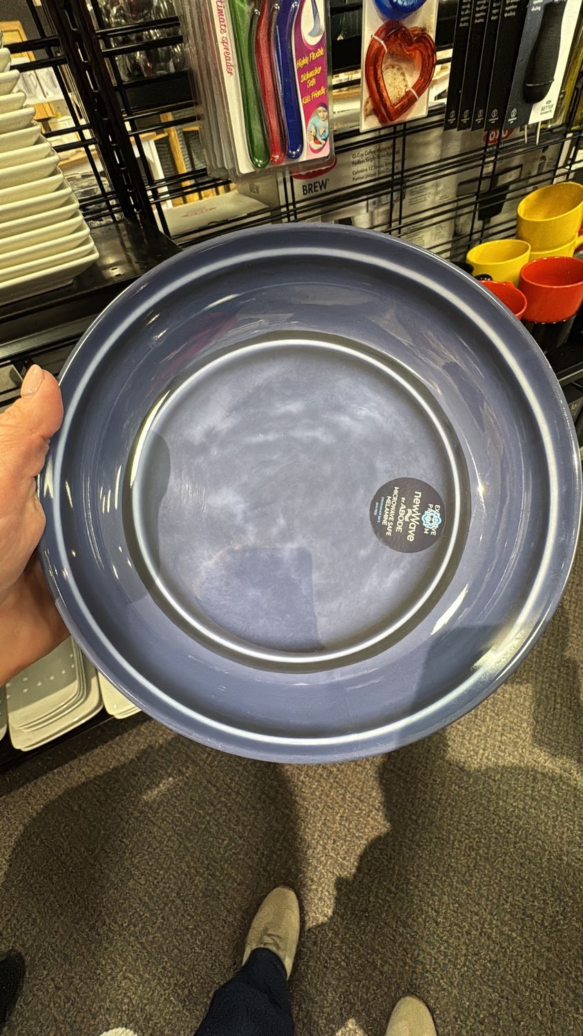 Madison Low Bowl, Blue