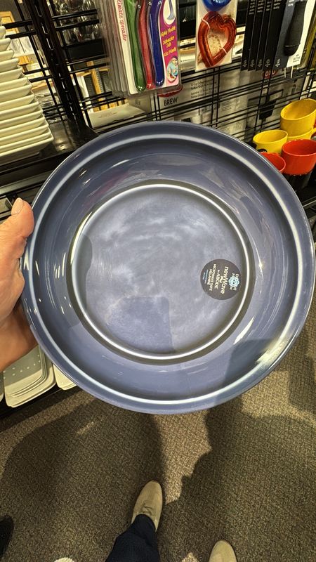 Madison Low Bowl, Blue