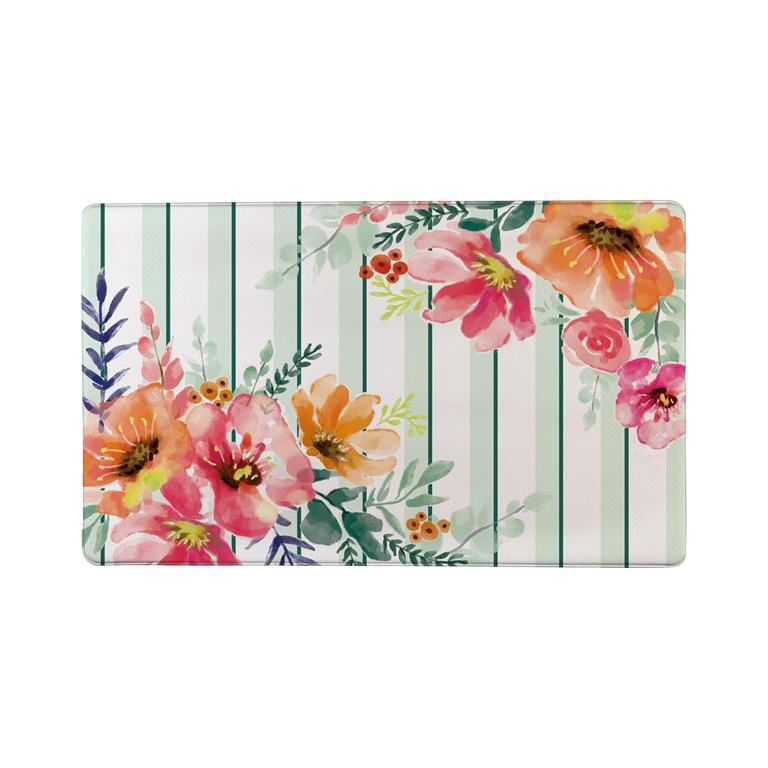 VivaStyle Petals of Nature Dish Drying Mat, 20x15