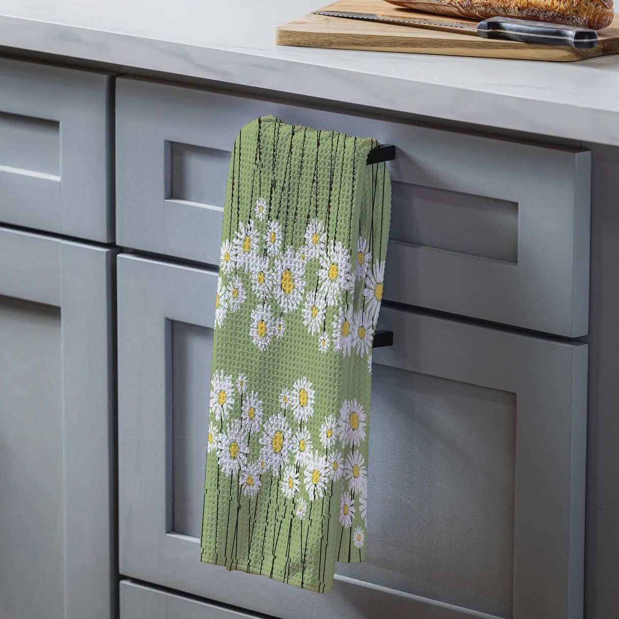 Daisy Scape Quick Dry Kitchen Towel