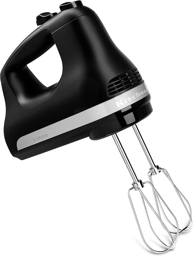 5 Speed Hand Mixer - Matte Black