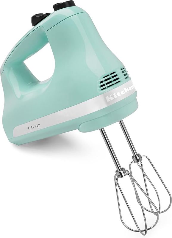 5 Speed Hand Mixer - Ice Blue