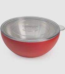 Vacuum-Insulated Serving Bowl - Strawberry