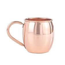 Barrel Smooth 16oz Copper Moscow Mule Mug