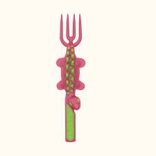 Pink Dinosaur Fork