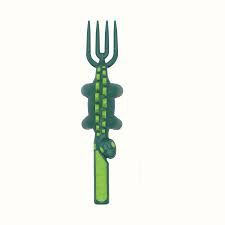 Green Dinosaur Fork