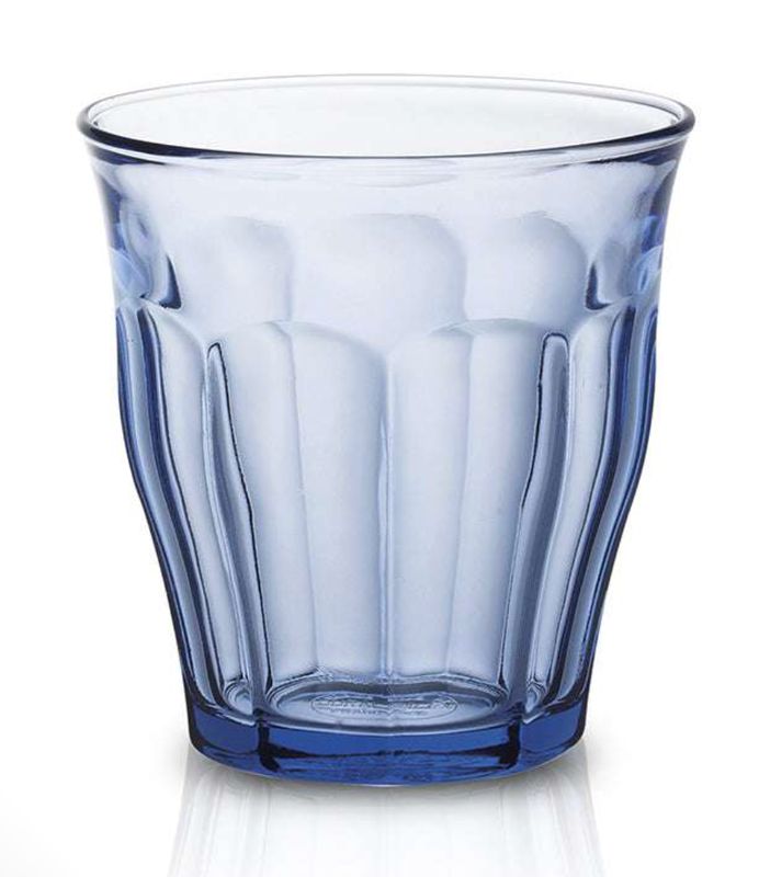 Picardie Transparent Goblet Marine (8oz) - set of 6