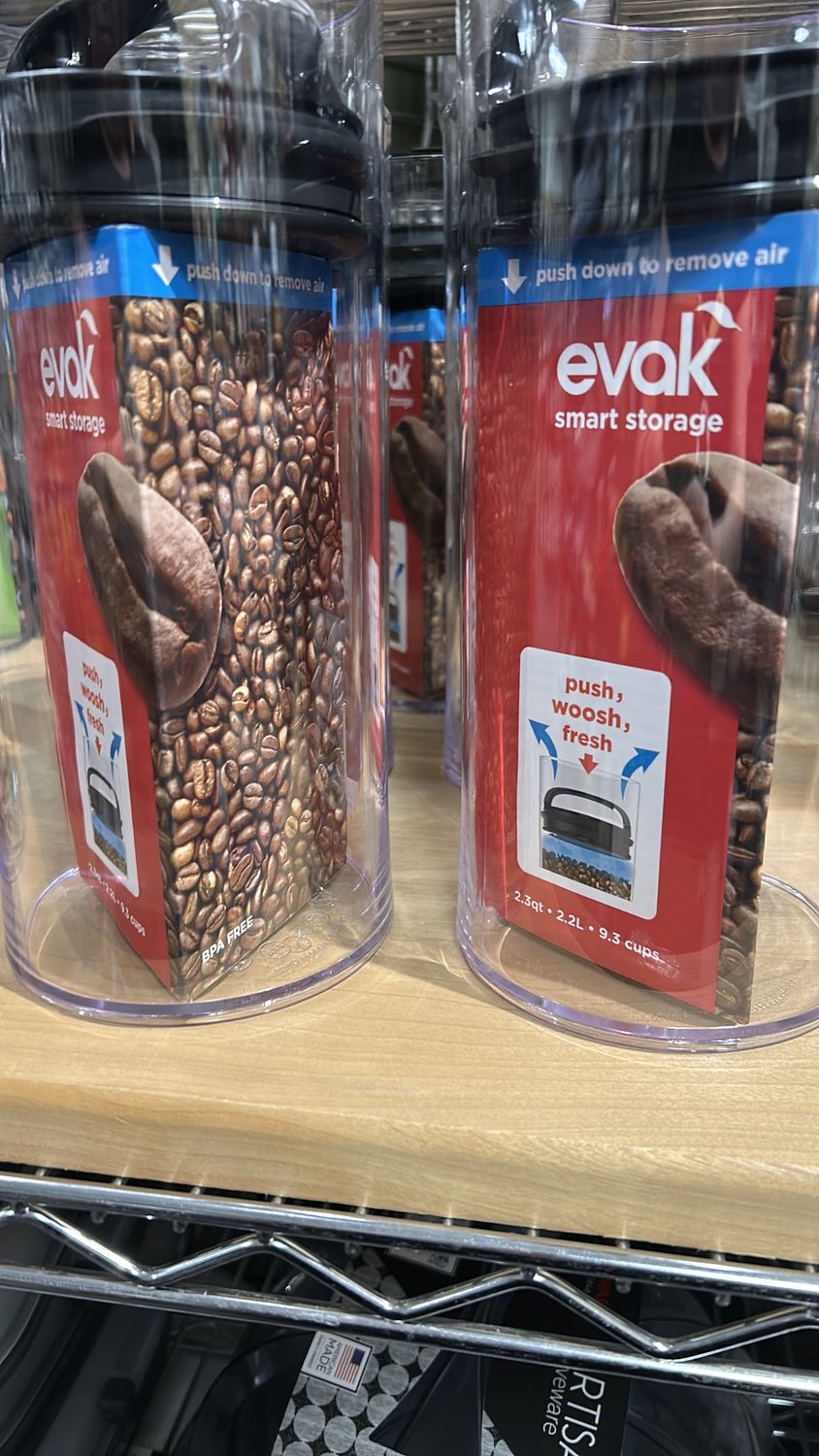 Evak Fresh Medium- Tall- Black Handle