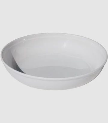 Madison Low Bowl, White