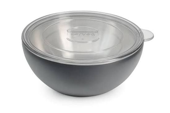 Vacuum-Insulated Serving Bowl - Caviar