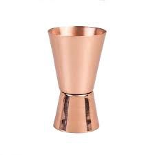 Jigger Smooth 1oz/2oz Premium Copper Jigger for Moscow Mule