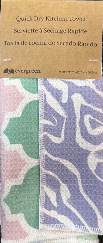 Lavender Flow Quick Dry Kitchen Towel