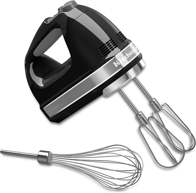 7 speed hand mixer- black