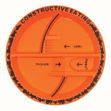 Orange Construction Plate