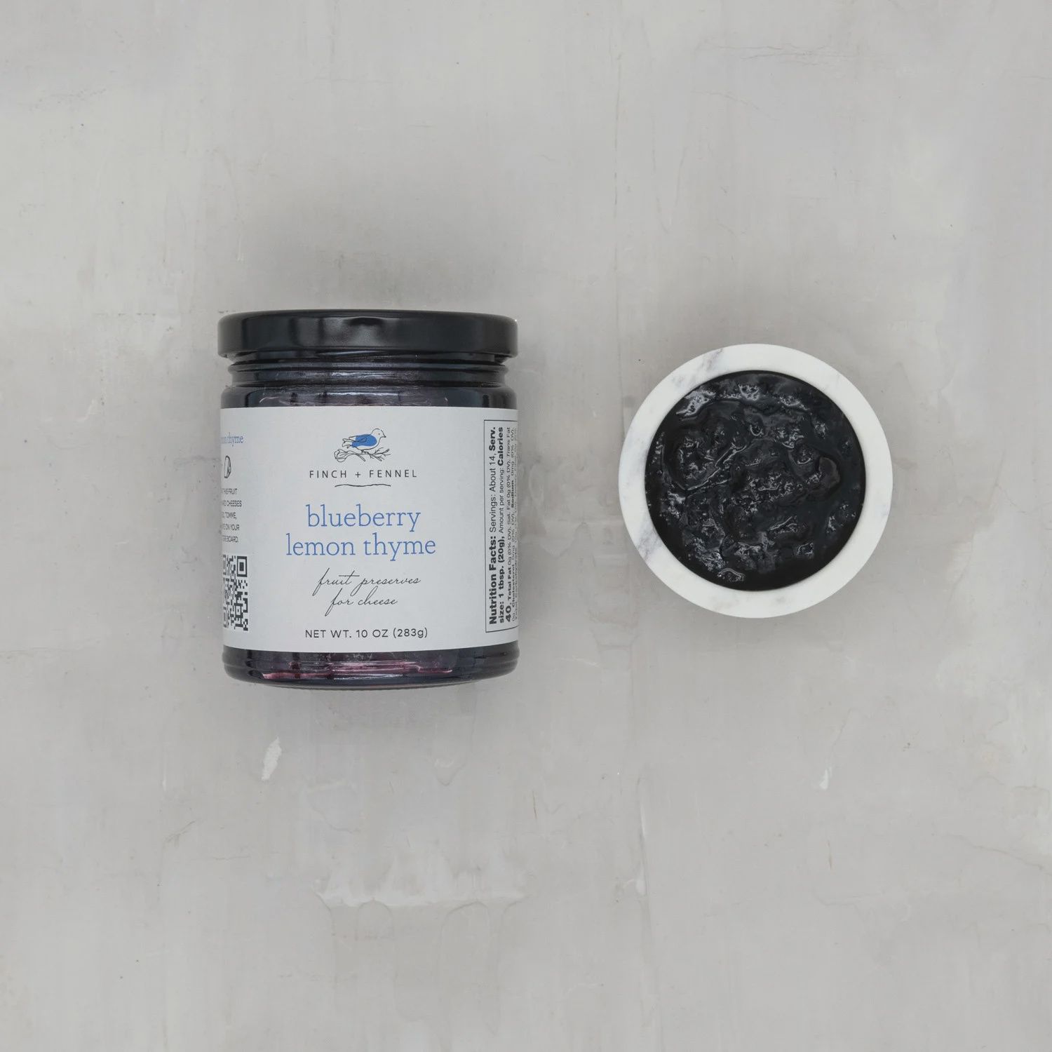 Blueberry Lemon Thyme Cheese Preserves 10oz
