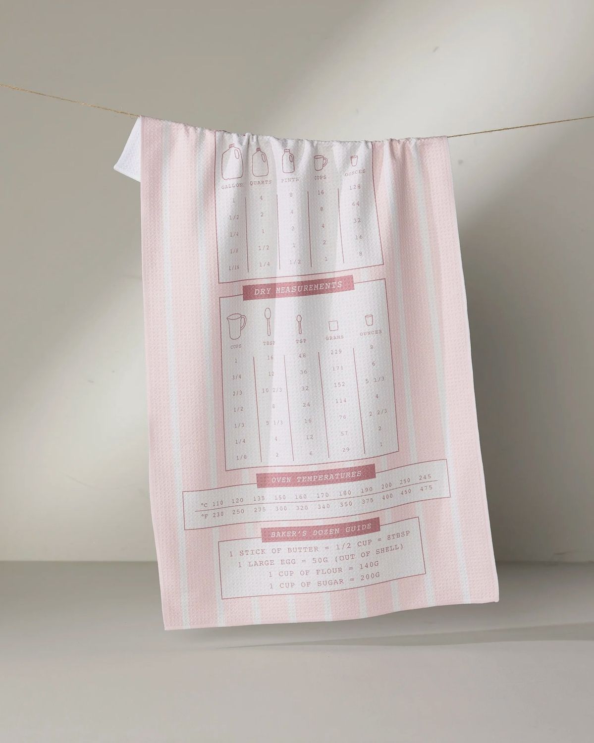 Cheat Sheet-Kitchen Tea Towel