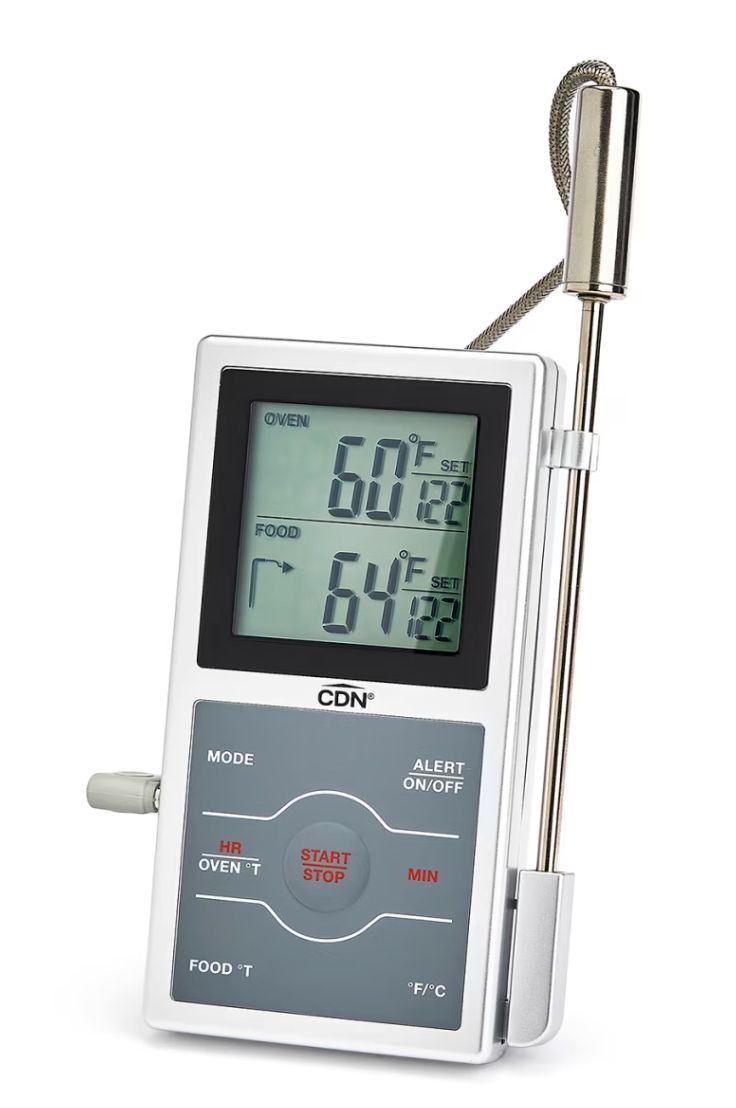 Dual-Sensing Probe Thermometer