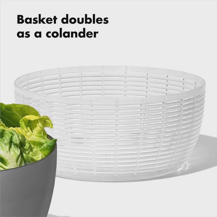 Steel Salad Spinner